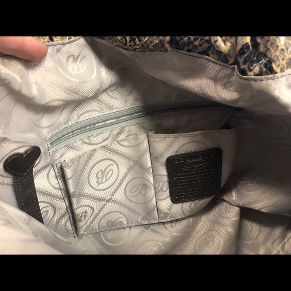 Brighton faux snake skin bag - Picture 3 of 8